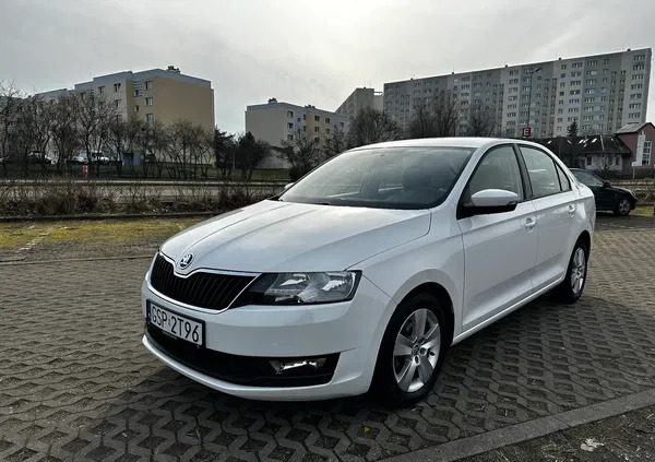 skoda rapid Skoda RAPID cena 39999 przebieg: 81300, rok produkcji 2017 z Sopot